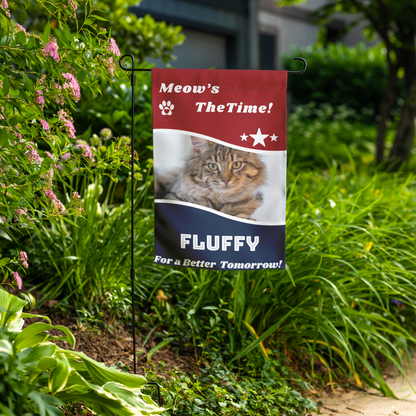 Elect Your Pet: Garden Flag for Furry Candidates