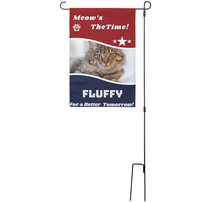 Elect Your Pet: Garden Flag for Furry Candidates