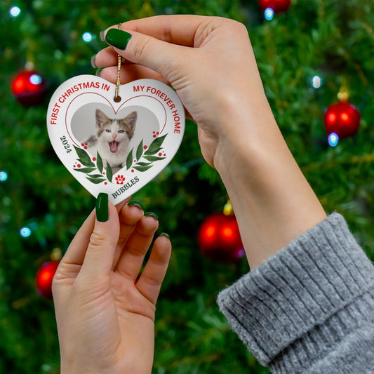 Pet Personalized First Christmas Ornament