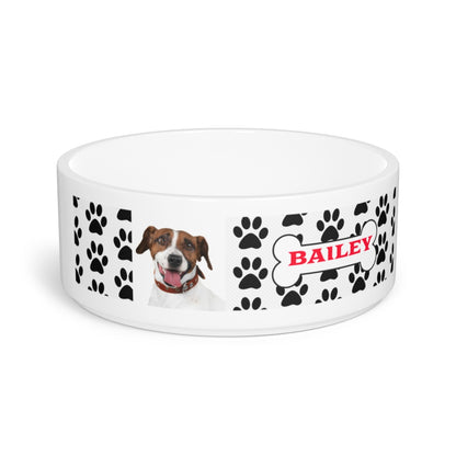 Personalized Pet Bowl and Food Mat Bundle