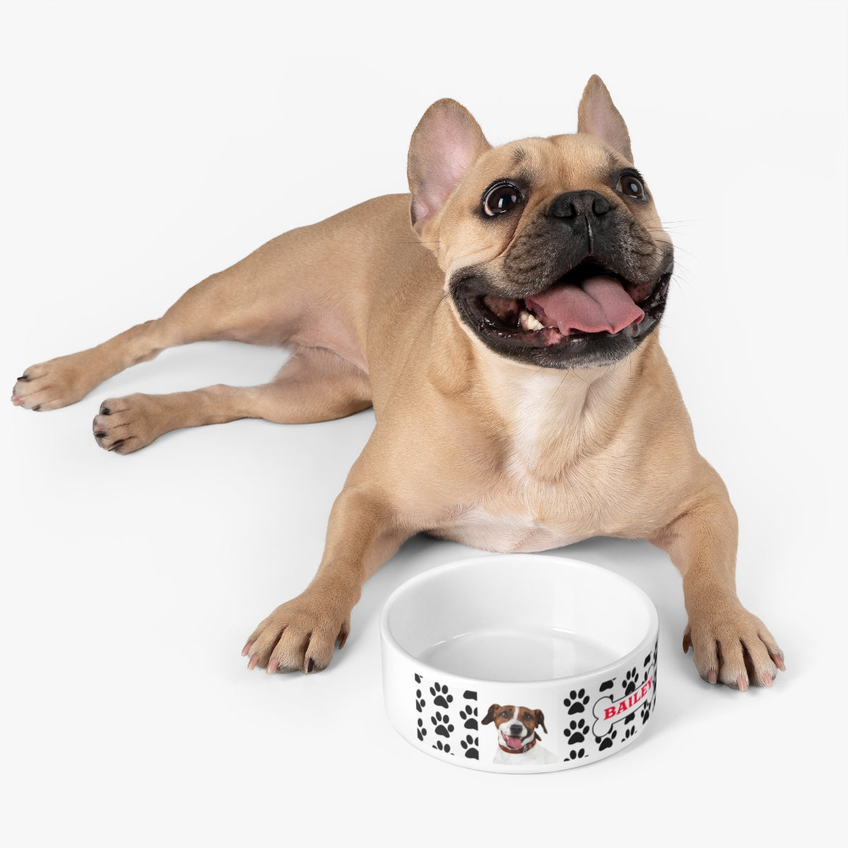 Personalized Pet Bowl and Food Mat Bundle