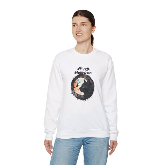 Halloween Sweatshirt - Black Cat Series